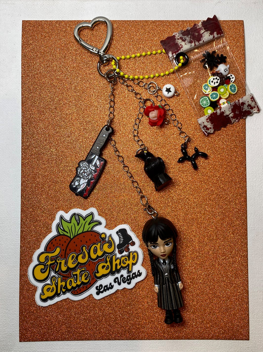 WEDNESDAY KEYCHAIN OR BAG CHARM KNIFE