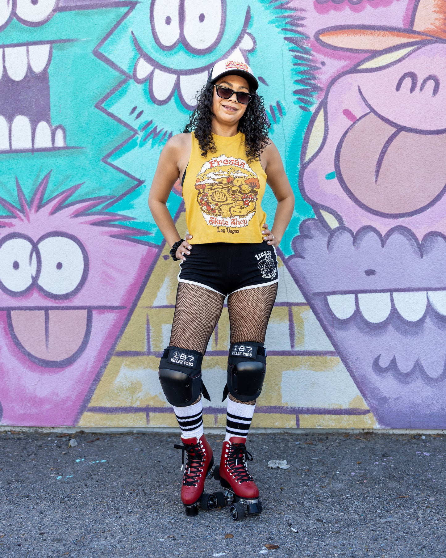 FUN LAND SLEEVELESS RACERBACK TANK