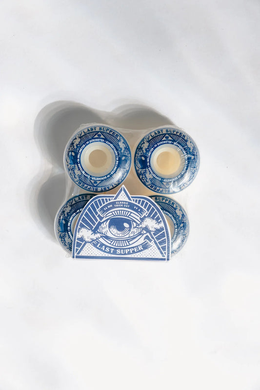 SUPPERTHANE CLASSICS: BLUE WHEELS 99A/54MM(8-PACK)