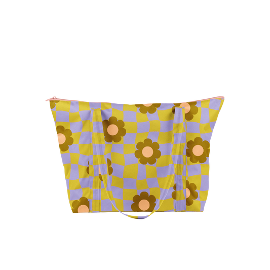 WEEKENDER TOTE BAG - COOL FUNKY DAISY