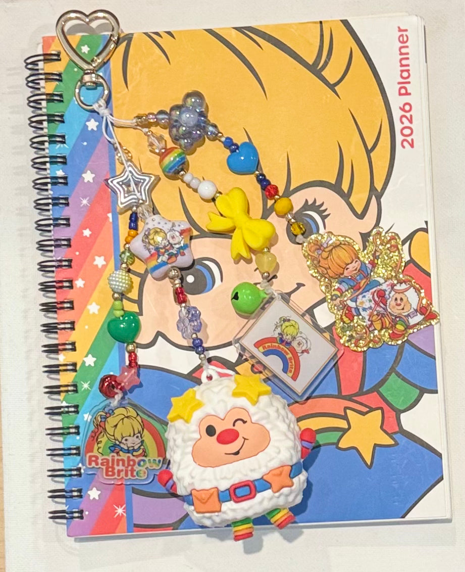 RAINBOW BRITE TWINK BAG CHARM