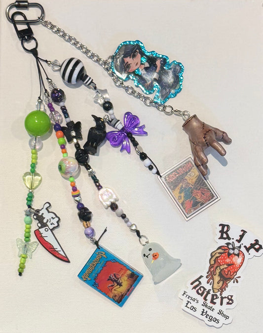 THING ADAMS KEYCHAIN OR BAG CHARM GHOSTLY