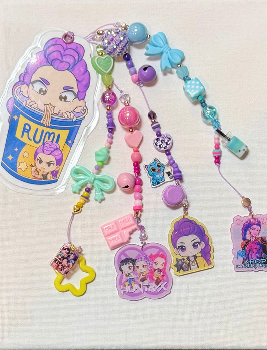 ALL ABOUT HUNTING DEMONS BOOKMARK PURPLE R