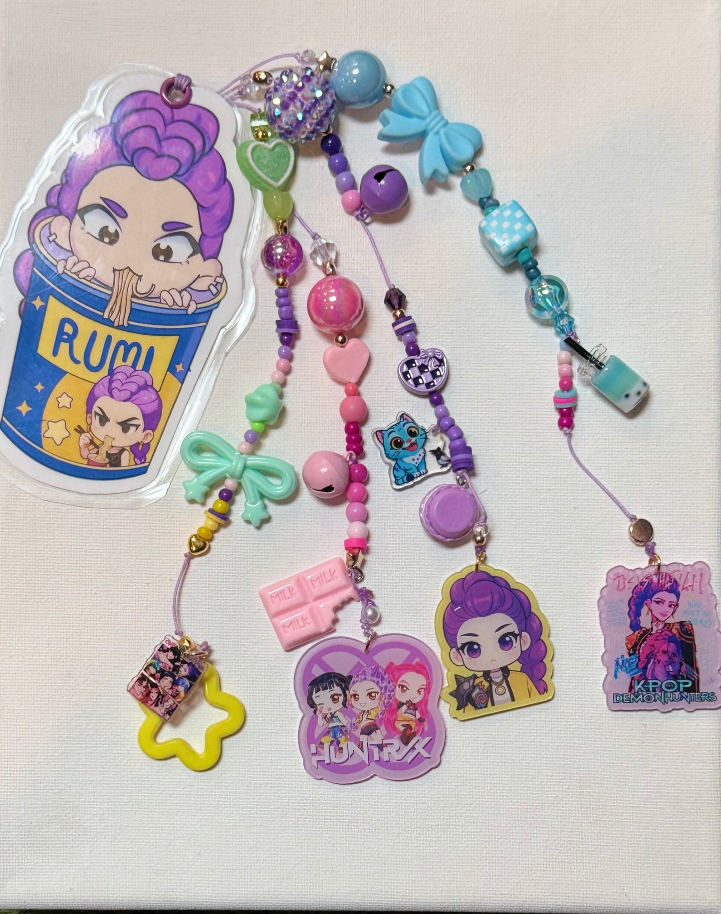 ALL ABOUT HUNTING DEMONS BOOKMARK PURPLE R