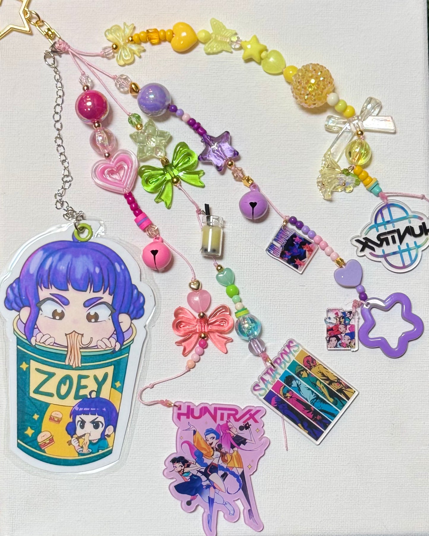 ALL ABOUT HUNTING DEMONS BAG CHARM & BOOKMARK