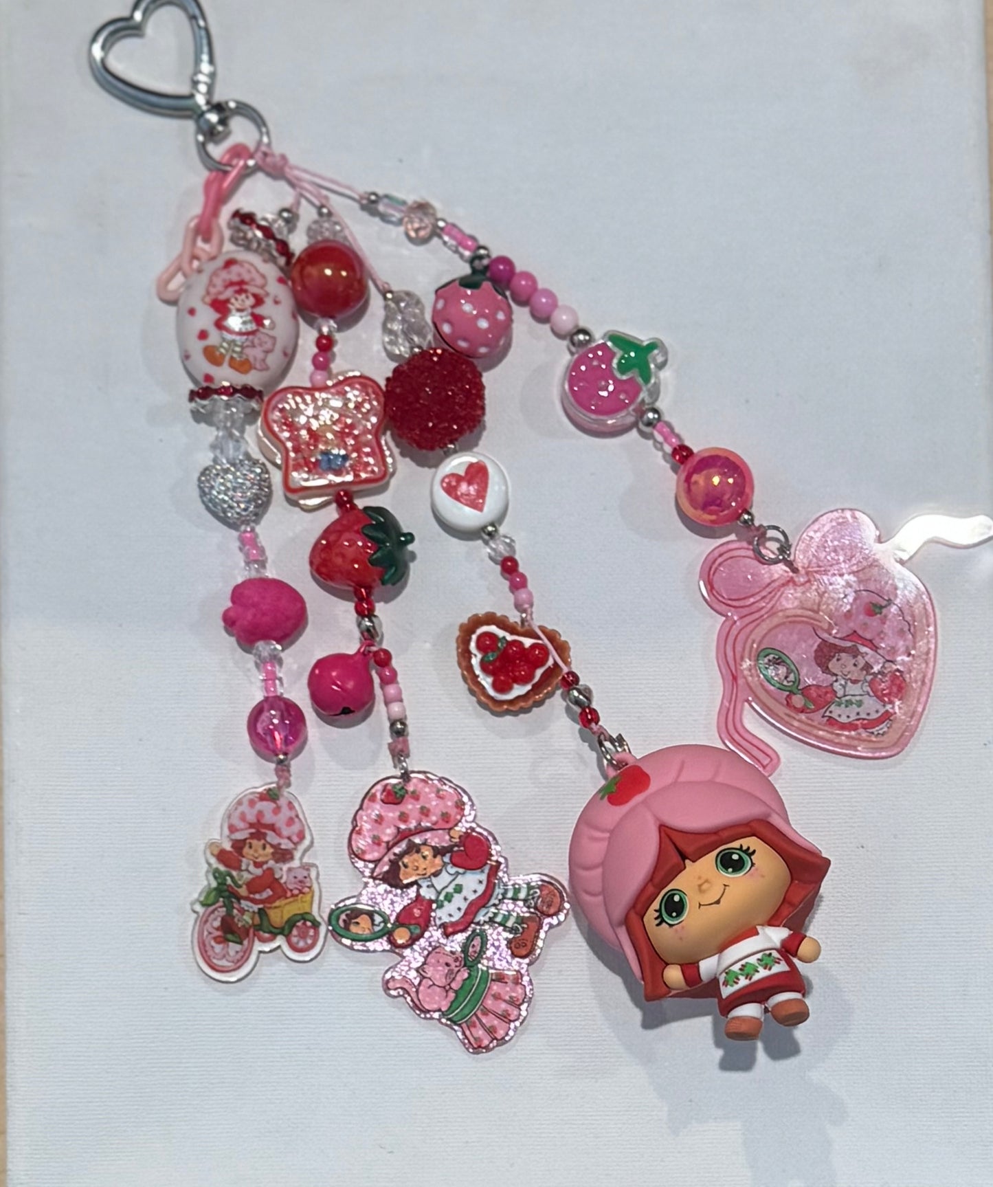 STRAWBERRY GIRL BAG CHARM
