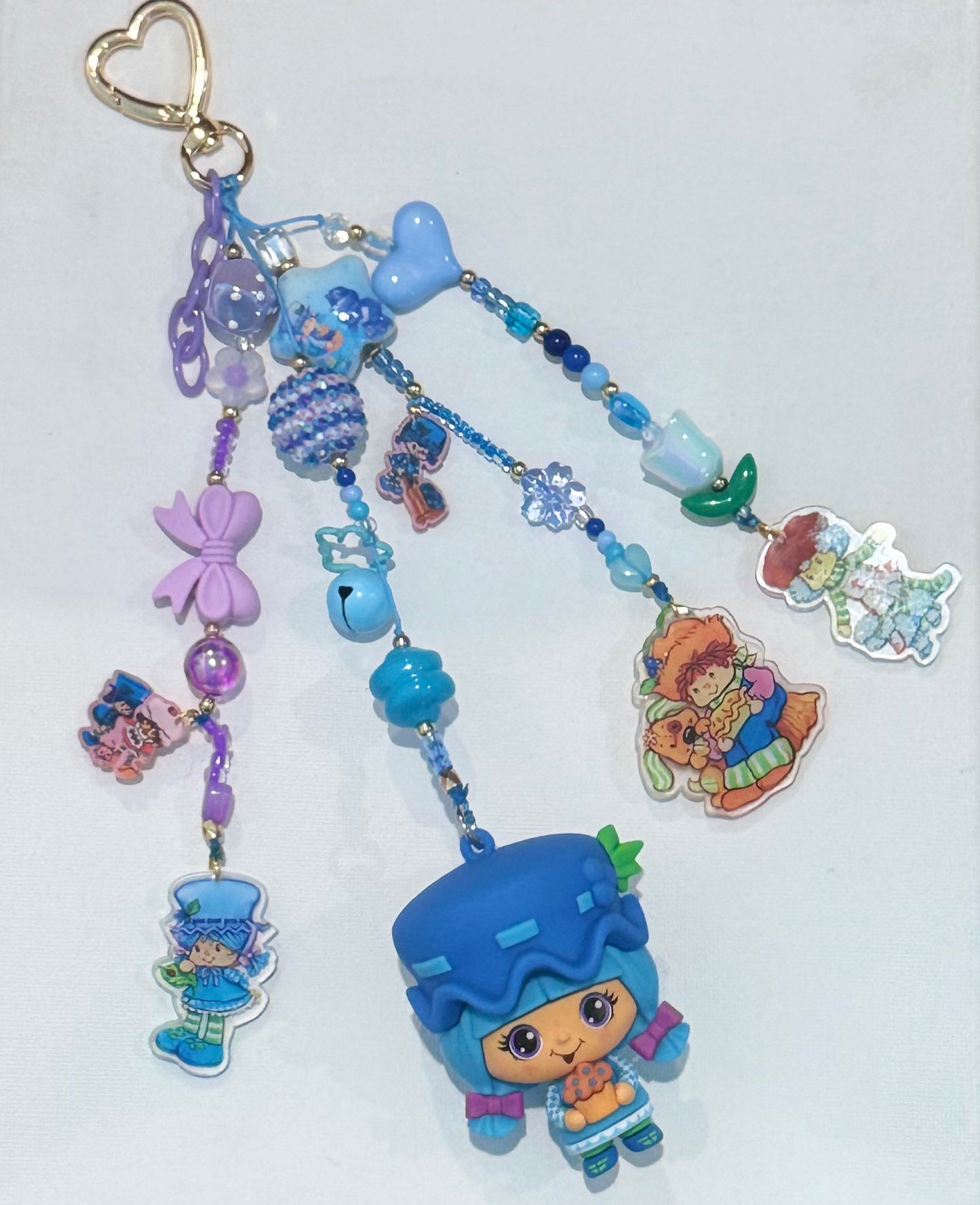 BLUEBERRY MUFFIN GIRL BAG CHARM