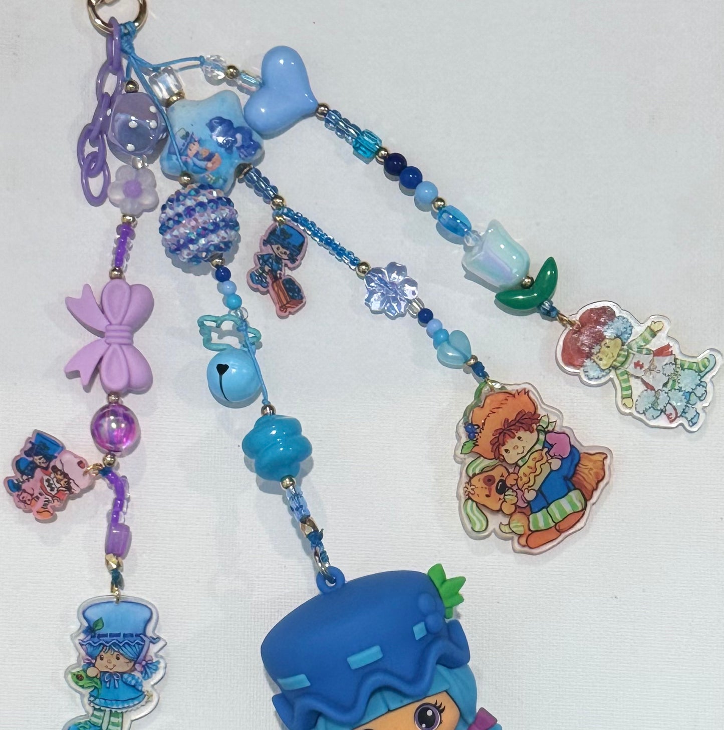 BLUEBERRY MUFFIN GIRL BAG CHARM