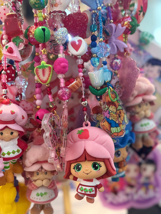 STRAWBERRY GIRL BAG CHARM