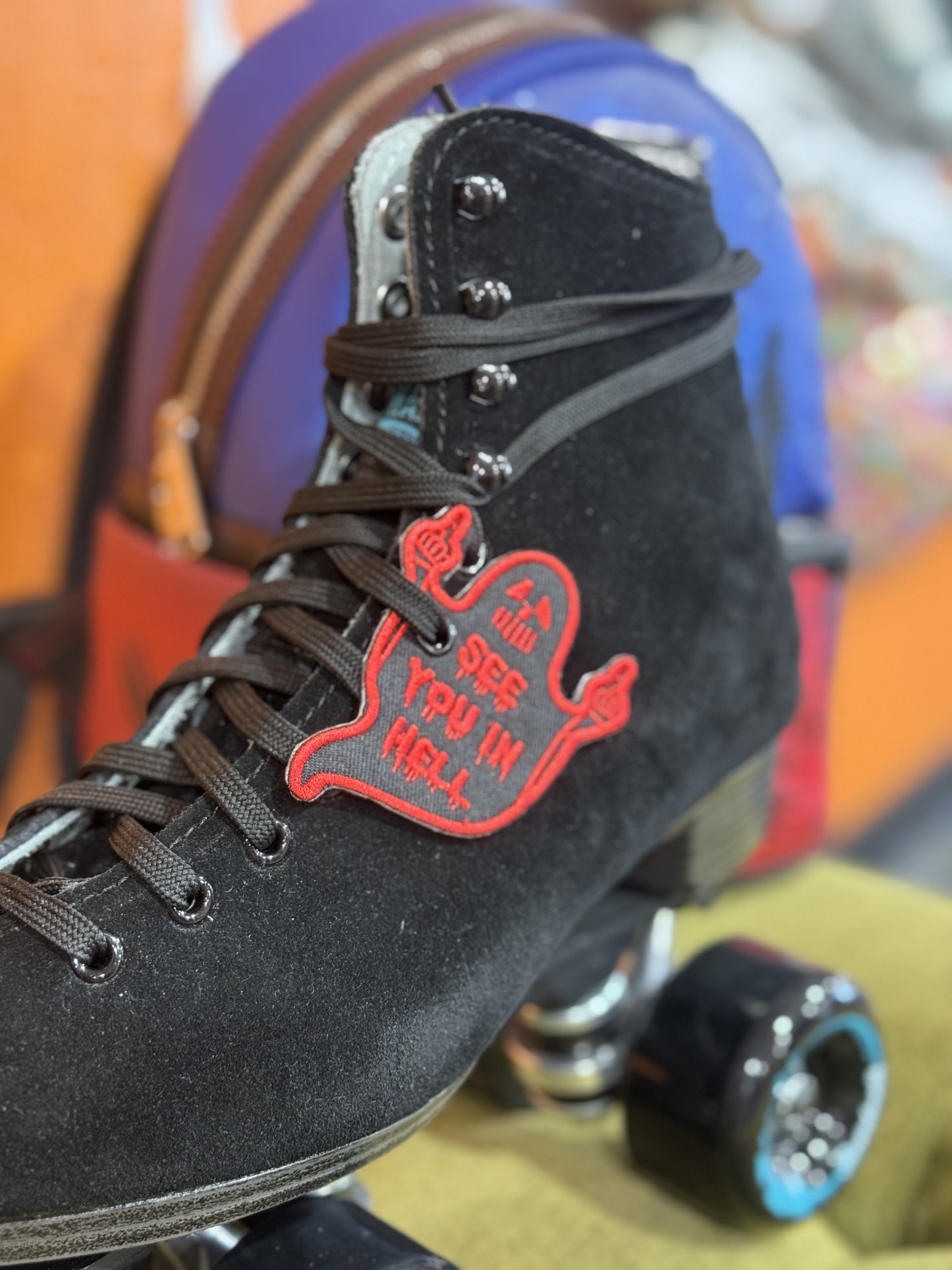 SEE YOU IN HELL GHOST SKATE/SHOE LACE ACCESSORY (1)
