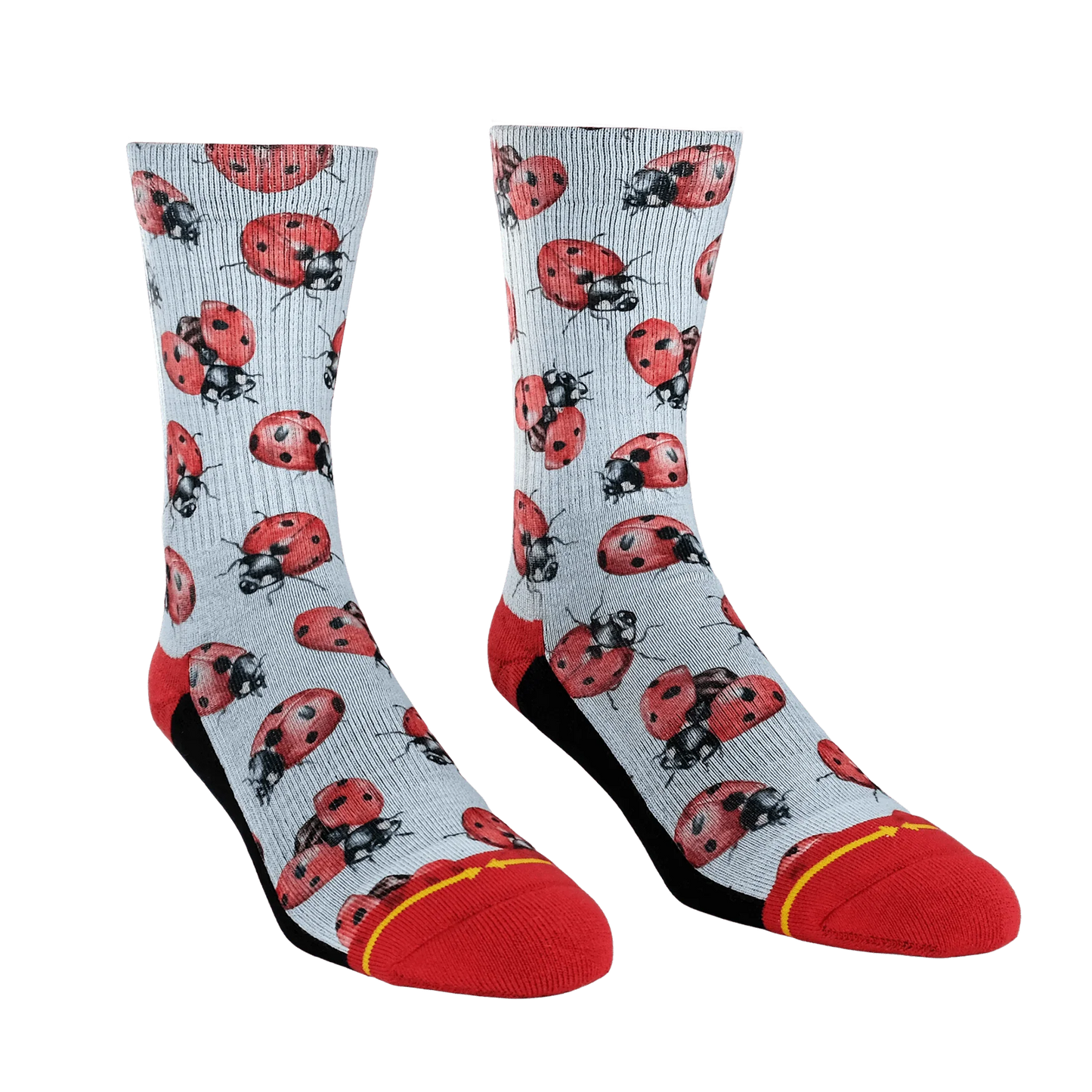 HANNA MINCK LADYBUGS CREW SOCKS