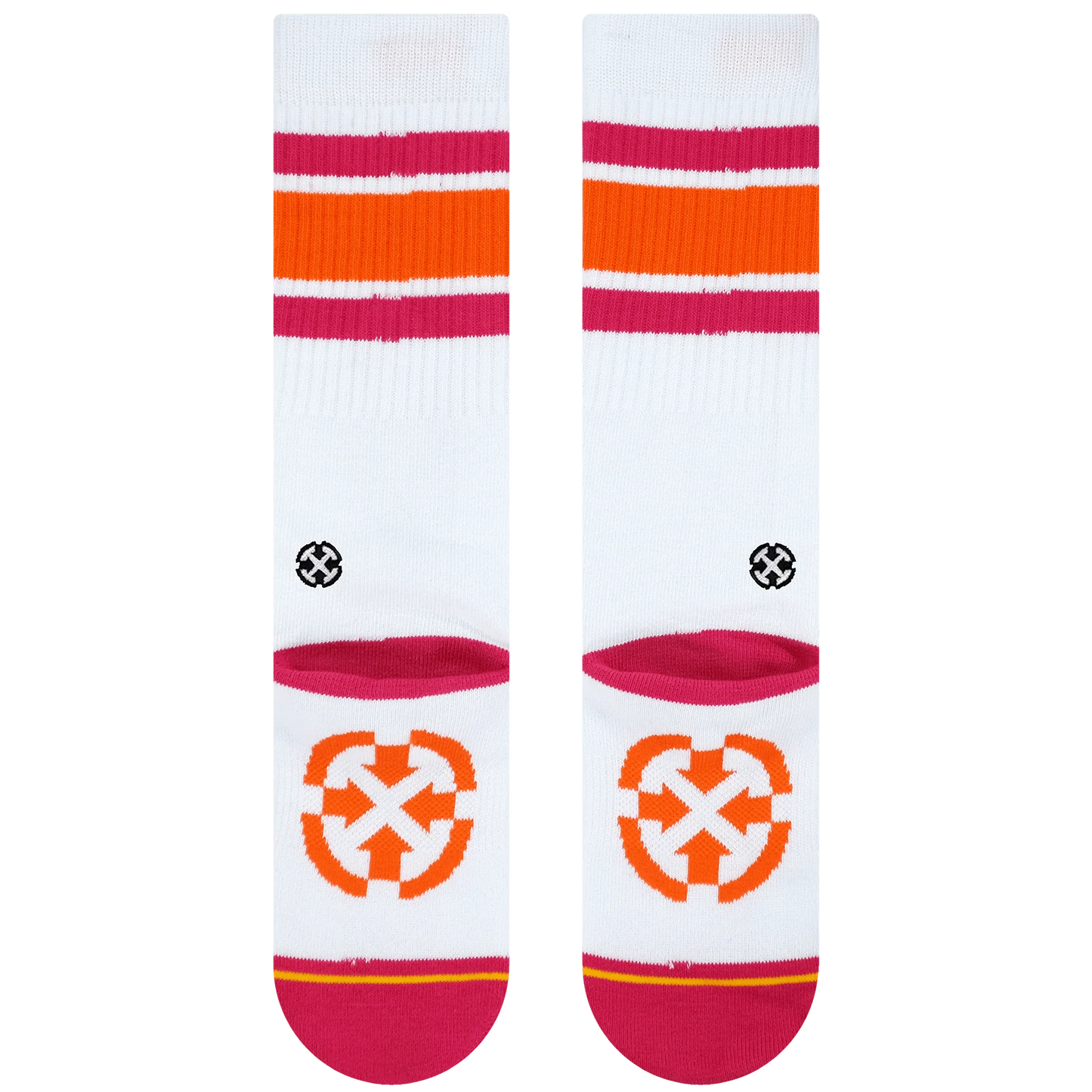 HAVENT TALL PINK/ORANGE CREW SOCKS