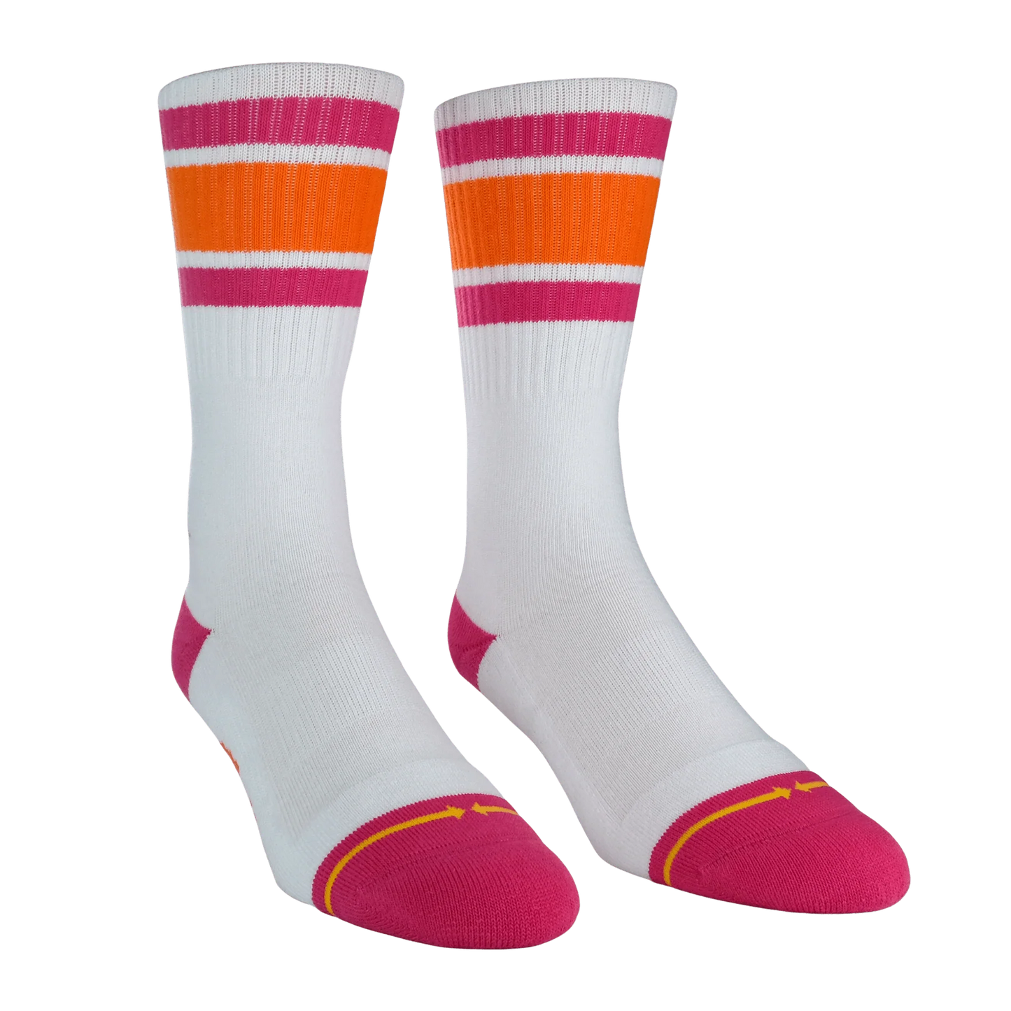 HAVENT TALL PINK/ORANGE CREW SOCKS