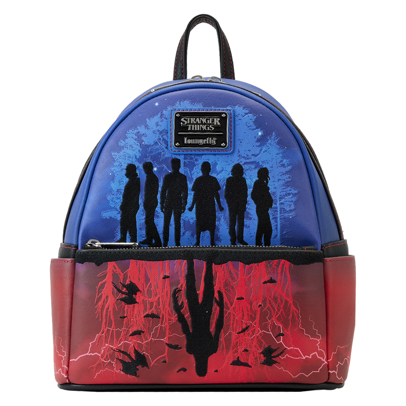 LOUNGEFLY STRANGER THINGS UPSIDE DOWN MINI BACKPACK