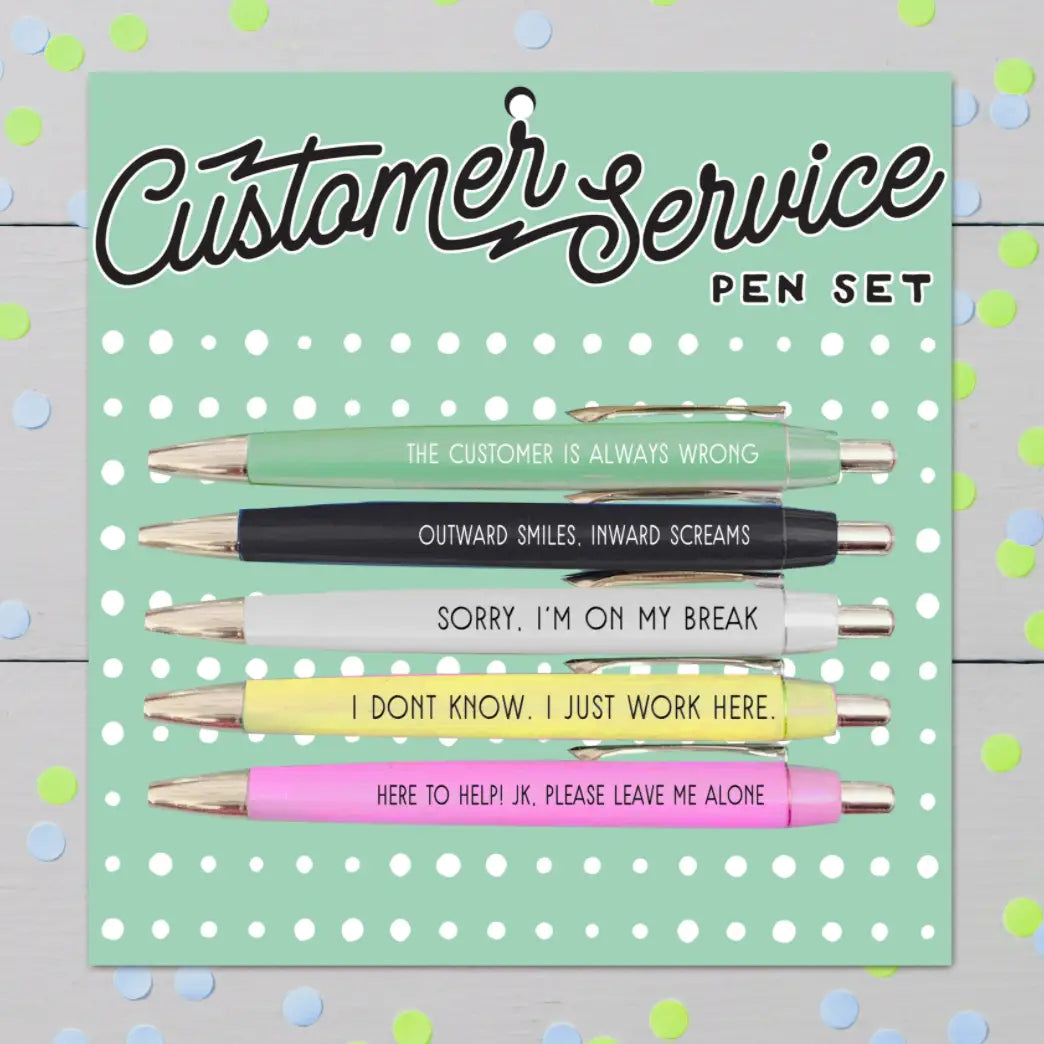 PEN SET- I DON'T WORK HERE