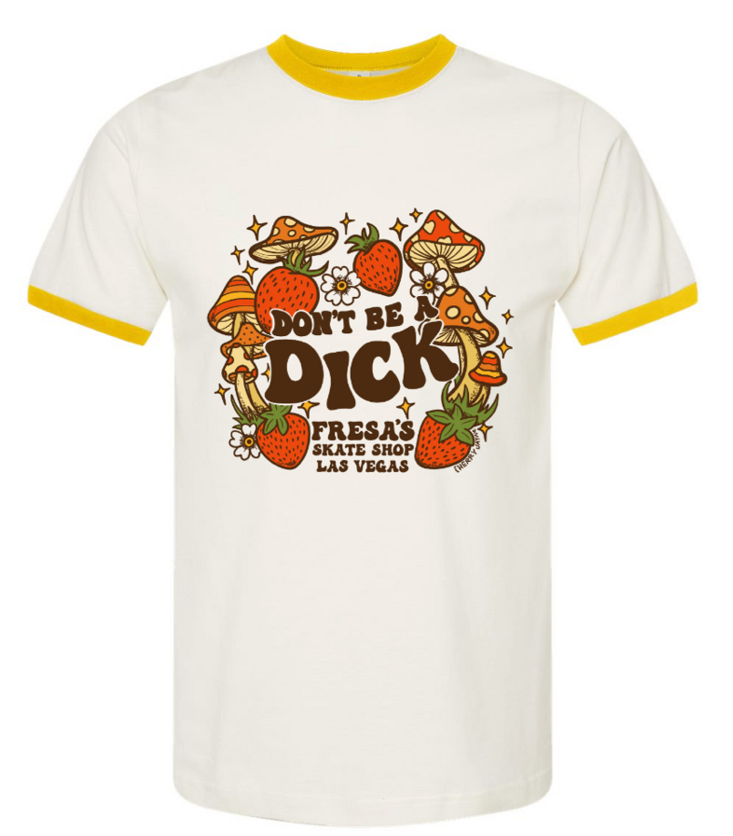 DON'T BE A DICK RINGER TEE