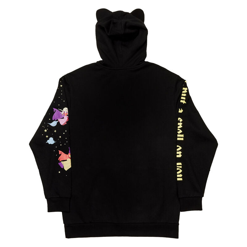 LOUNGEFLY HOCUS POCUS HOODIE BLACK