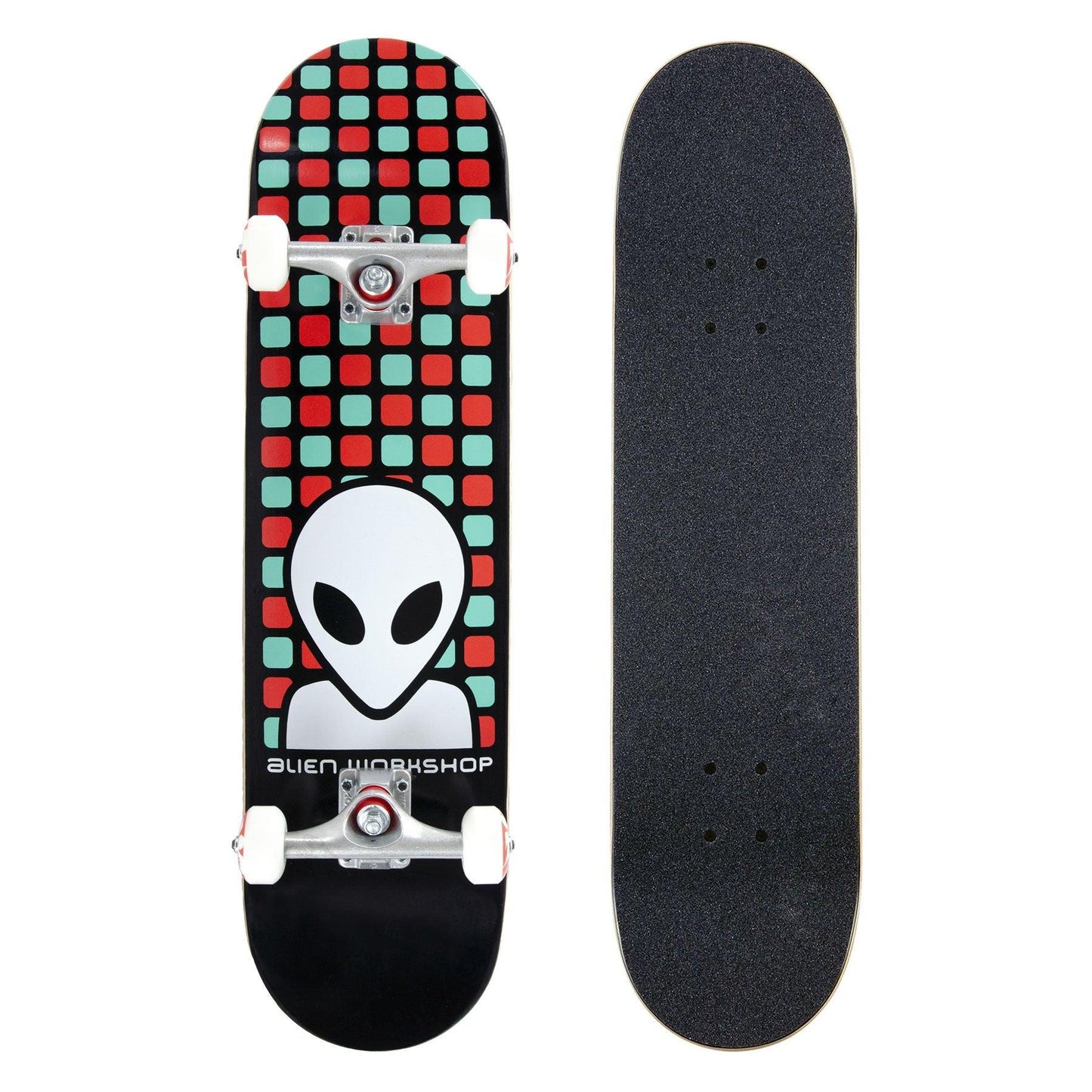 COMPLETE SKATEBOARD MATRIX MULTI ALIEN WORKSHOP 8.0