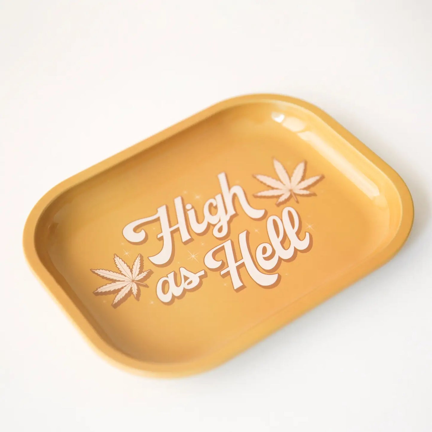 HIGH AS HELL METAL ROLLING TRAYS