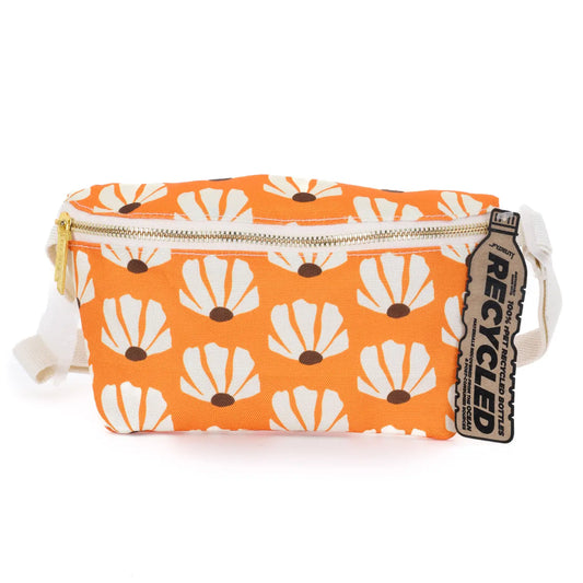 70'S INSPIRED FANNY PACK -ORANGE SHELLS