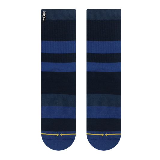 SPIDEY MIDNIGHT STRIPE BAMBOO CREW SOCKS