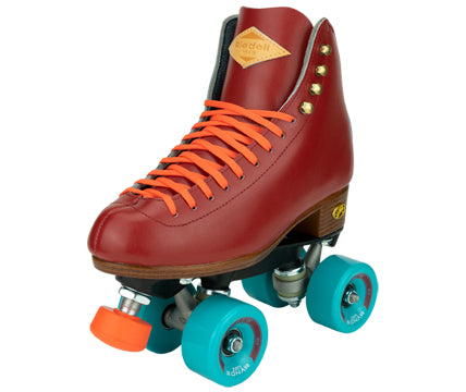 RIEDELL CREW ROLLER SKATE-CRIMSON