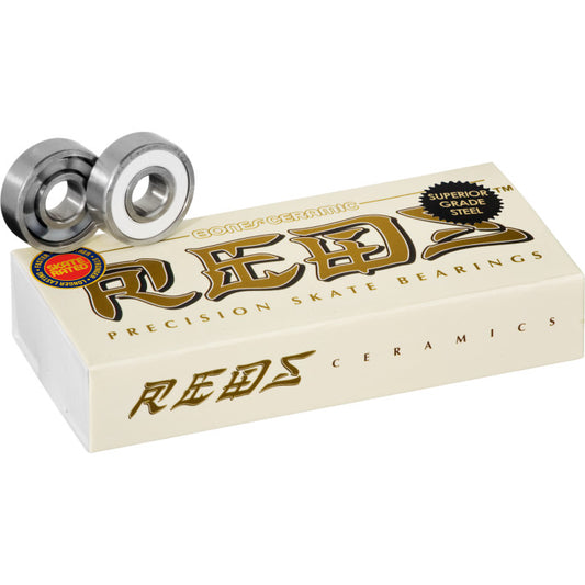 Bones Ceramic Super REDS Bearings 8mm (16PK)