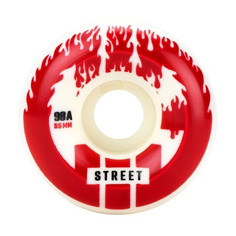 CIB STREET WHEELS RED (8-PACK)