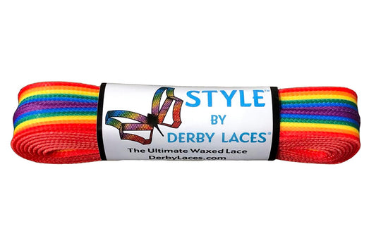 RAINBOW PRIDE STRIPE 96 INCH (244CM)-NARROW 10MM WIDE