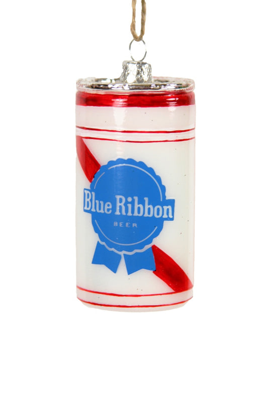 BLUE RIBBON ORNAMENT