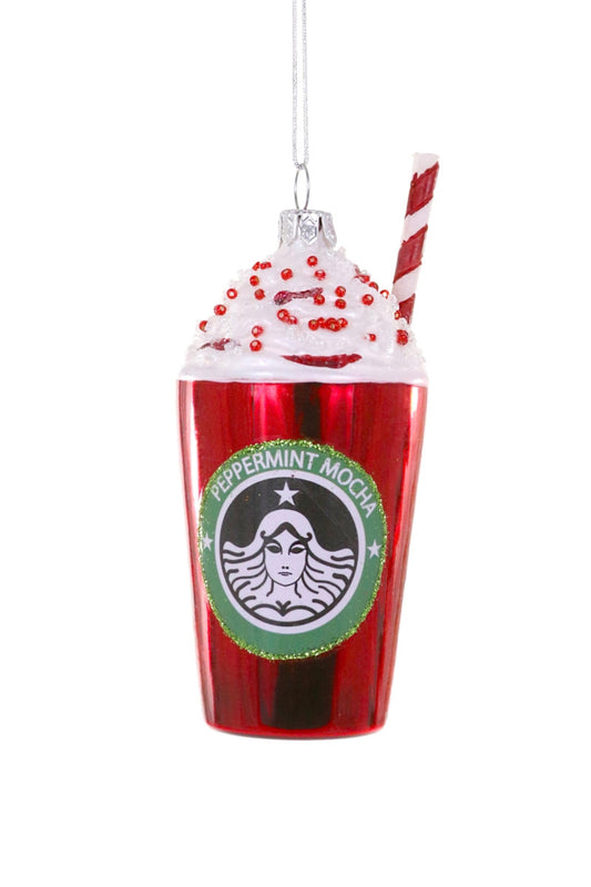 PEPPERMINT MOCHA ORNAMENT