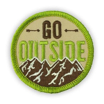 GO OUTSIDE PATCH