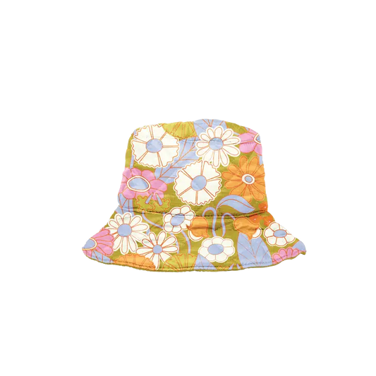PUFFY DAISY BUCKET HAT 70's INSPIRED