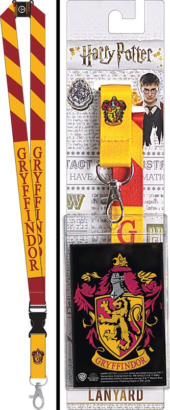 HARRY POTTER GRYFFINDOR LANYARD