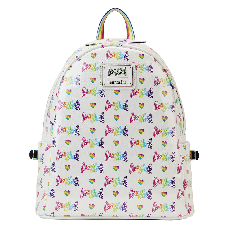 LOUNGEFLY LISA FRANK RAINBOW /WAIST BAG MINI BACKPACK