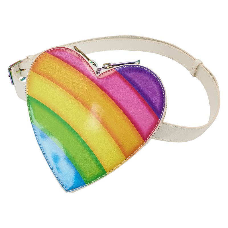 LOUNGEFLY LISA FRANK RAINBOW /WAIST BAG MINI BACKPACK