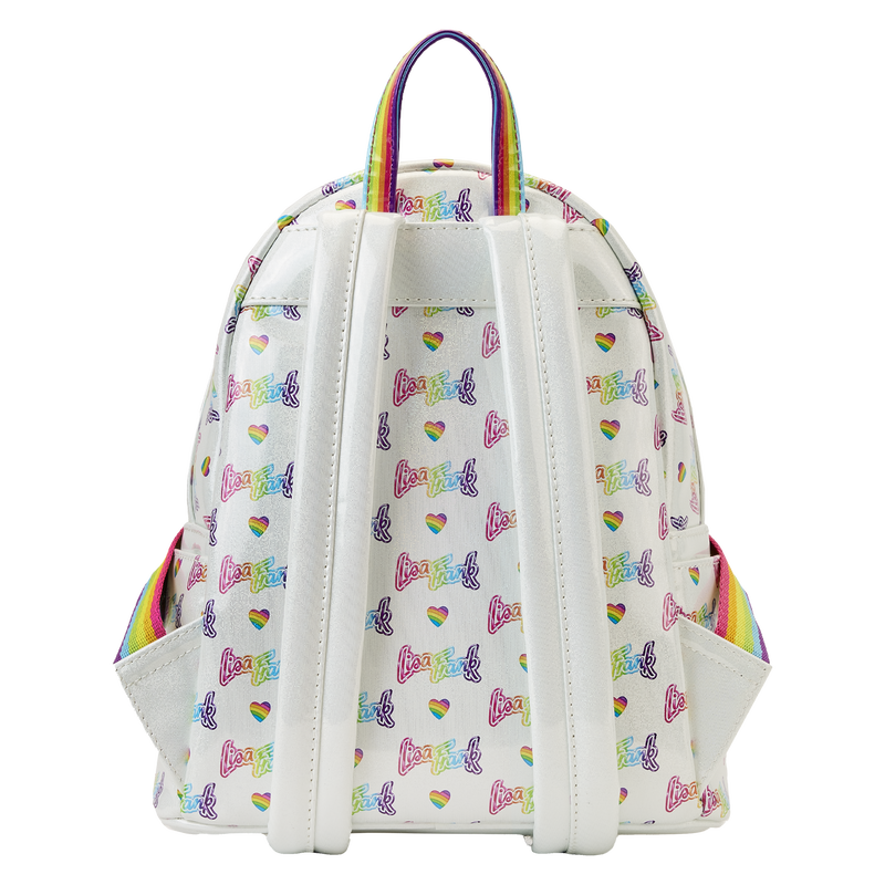 LOUNGEFLY LISA FRANK RAINBOW /WAIST BAG MINI BACKPACK