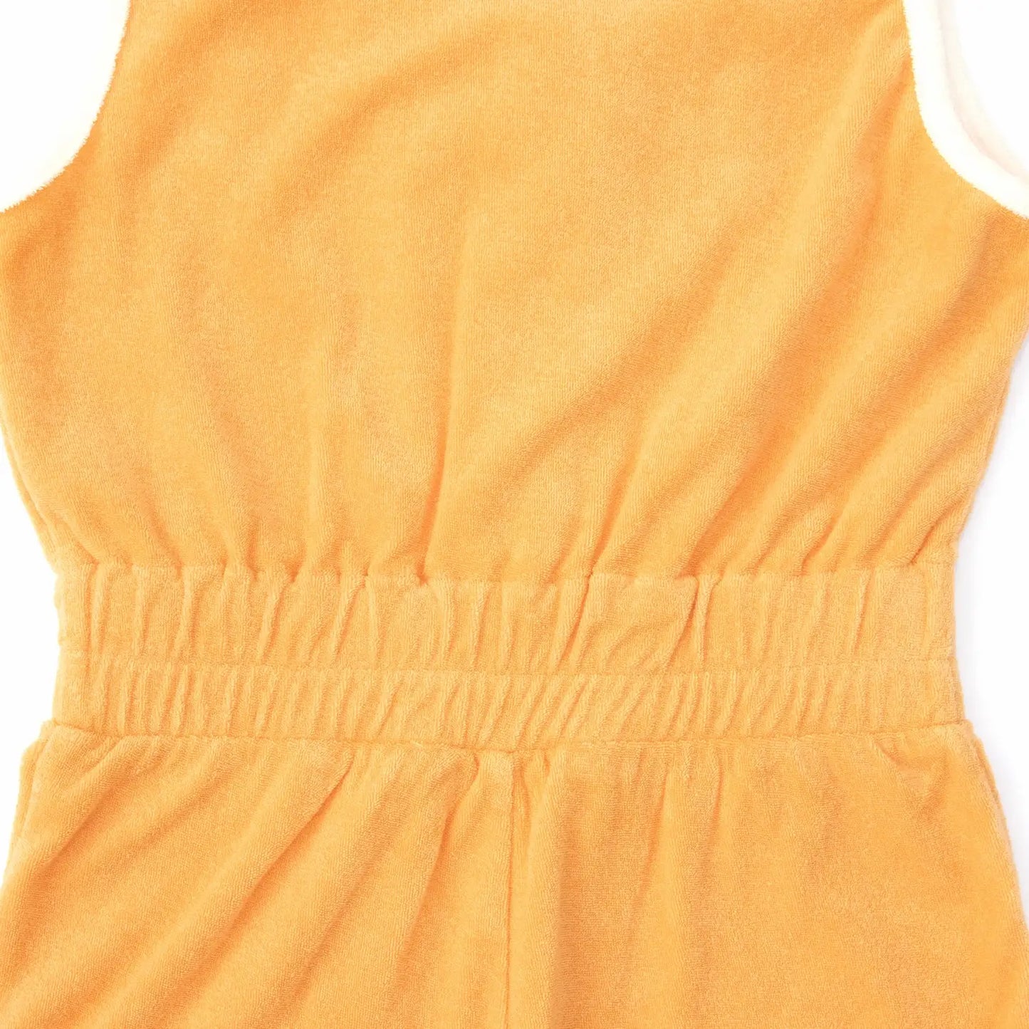 TERRY ROMPER ORANGE