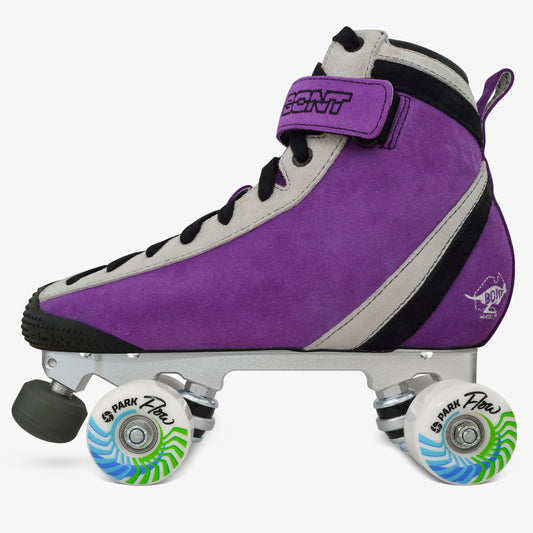 Bont parkstar roller skates are in Las Vegas. Stop by Fresas Skate Shop and try these skates on. You will fall in love with this purple color skates. Let's Roll around Downtown Las Vegas.