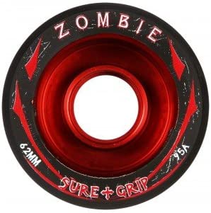 ZOMBIE WHEELS RED(8PK)95A-59MM-DERBY WHEELS