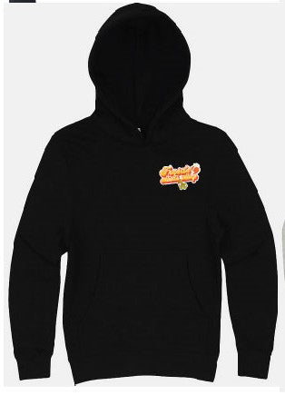 FRESA'S RETRO PULLOVER HOODIE BLACK