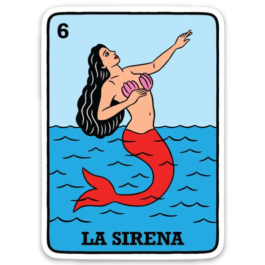 SIRENA DIE CUT STICKER