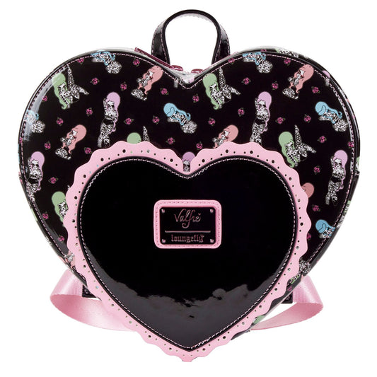 LOUNGEFLY VALFRE DOUBLE HEART MINI BACKPACK. Check out all our Loungefly collection online or at our Las Vegas location.