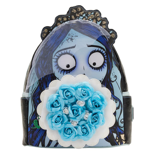 Loungefly Corpse Bride Emily Bouquet Womens Double Strap Shoulder Bag Purse. Are you in Las Vegas? stop by our store and check out all our Spooky, Horror Loungefly collection. You can also shop online and pick up at our store.
