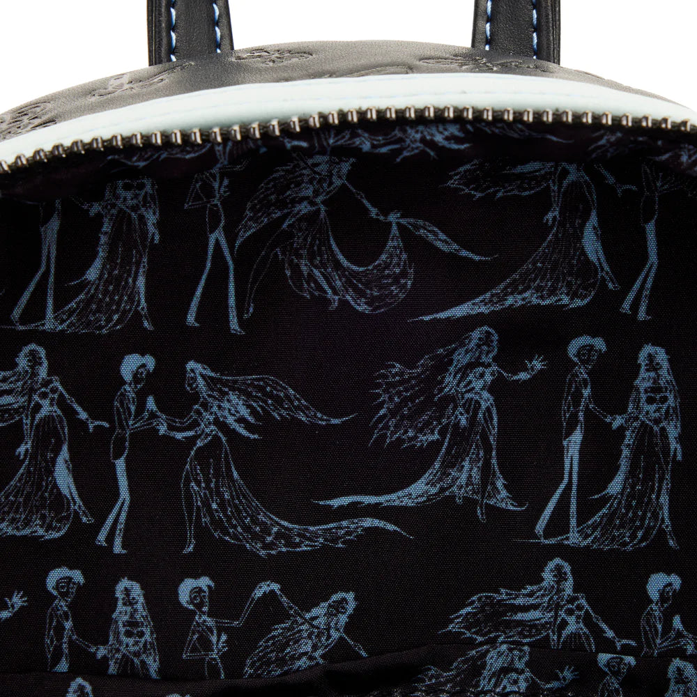 Loungefly Corpse Bride Emily Bouquet Double Strap Shoulder Bag mini back pack. Are you in Las Vegas? stop by our store and check out all our Spooky, Horror Loungefly collection. You can also shop online and pick up at our store.