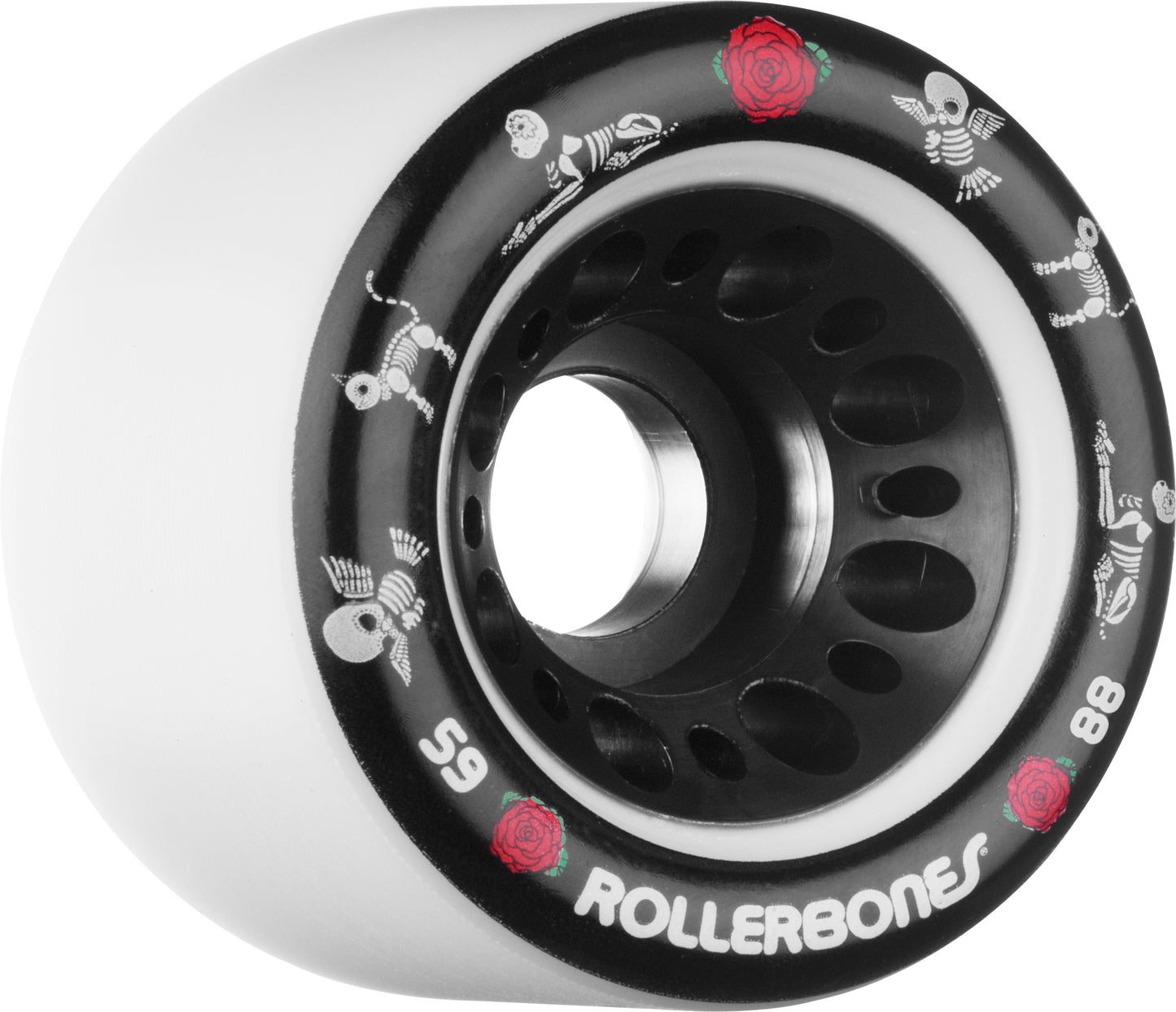 ROLLERBONES PET DAY OF THE DEAD WHEELS59mm x 88a (8-PACK)