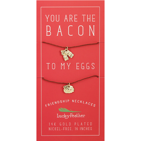 FRIENDSHIP NECKLACE-BACON/EGGS