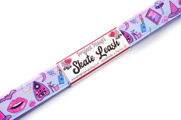 Pastel Witch Skate Leash with D Rings