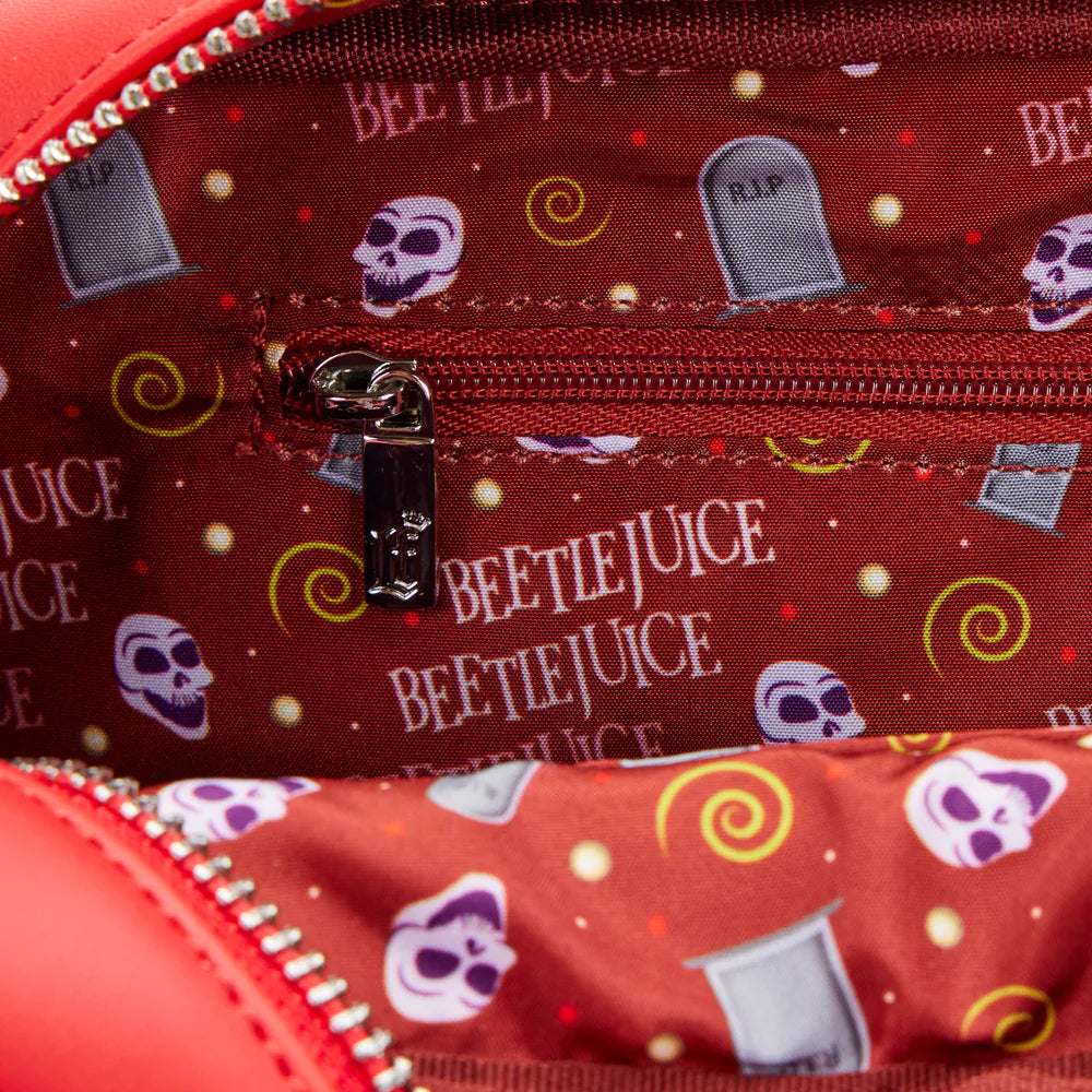 Loungefly Beetlejuice Graveyard Sign Crossbody Bag. Are you in Las Vegas? stop by our store and check out all our Spooky, Horror Loungefly collection. You can also shop online and pick up at our store.