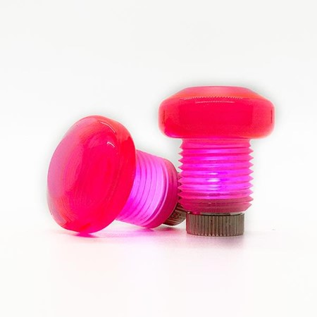 JAMMERZ LIGHT UP TOE PLUGS-HOT PINK